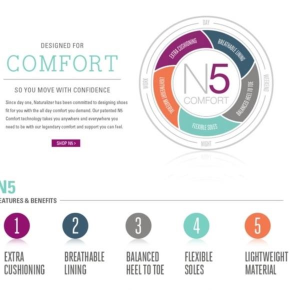 9 Wide Naturalizer Slingback Leather Round Heel - Picture 7 of 8